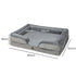 PaWz Memory Foam Pet Sofa Bed Cushion L Large-1864184544534597634