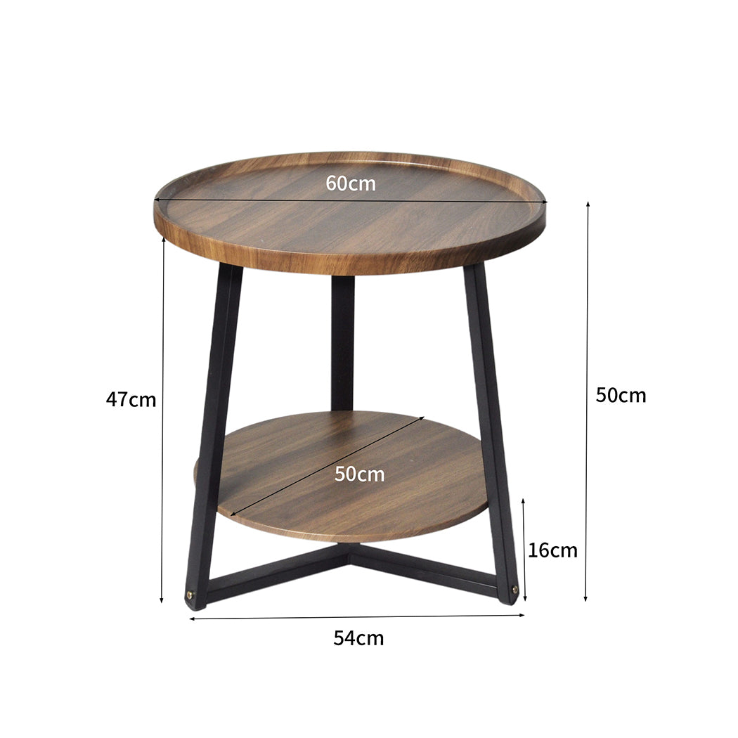 Levede Side Table Coffee Bedside Tables-1864183281839378434