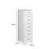 Levede Office Cabinet 8 Drawer Drawers White-2006733172112494594