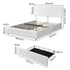 Levede Queen Bed Frame Tufted 4 Drawer-1864183200075616258