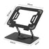 Levede Portable Laptop Stand 360 Rotating Bracket Foldable Laptop Desk Holder-2050056791802384386