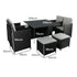 Levede 9PCS Outdoor Table Chair Set-2006733112737927170