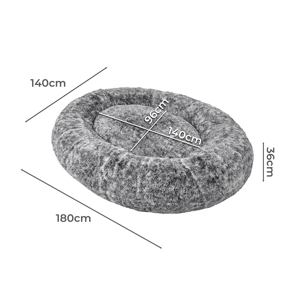 TheNapBed Memory Foam Pet Bed Grey Charcoal-1864184560355512322
