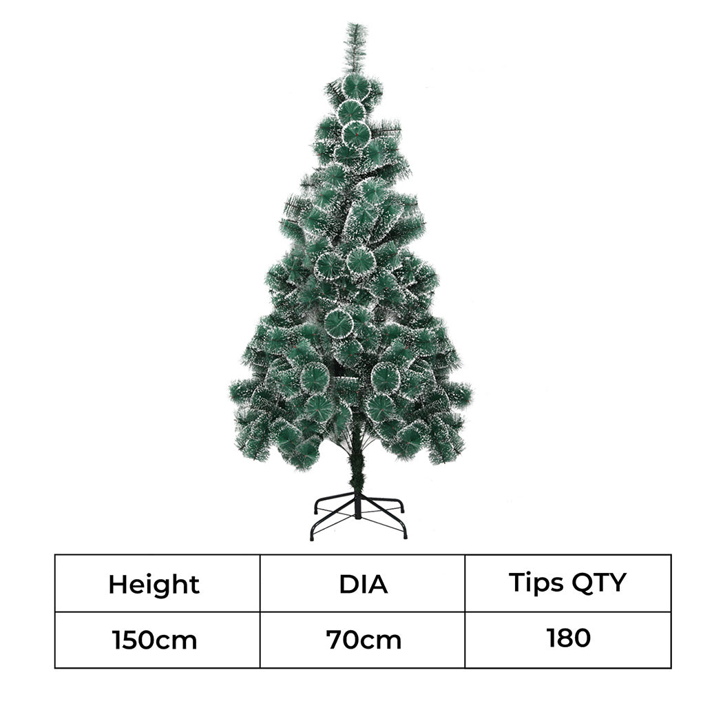 Santaco 1.5M 180 Tips Christmas Tree Full Pine Needle-1950770005608108034