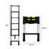 Traderight Multipurpose Aluminium Ladder Telescopic 2M Black 2 Meter-2006733179096010754