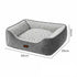 Pawz Pet Dog Calming Bed Fluffy Washable Cushion M-2006733392246345730