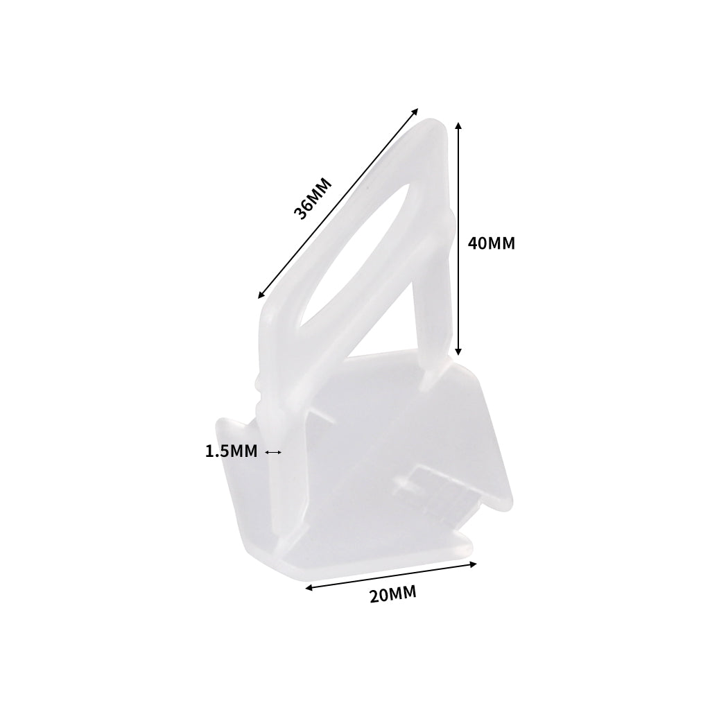 1000x 1.5MM Tile Leveling System Clips-1886651031333507074