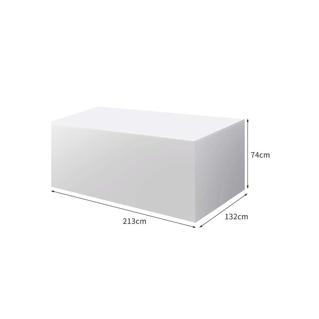 Marlow Outdoor Furniture Cover Waterproof Silver 20cm Extension-1973193996465475586