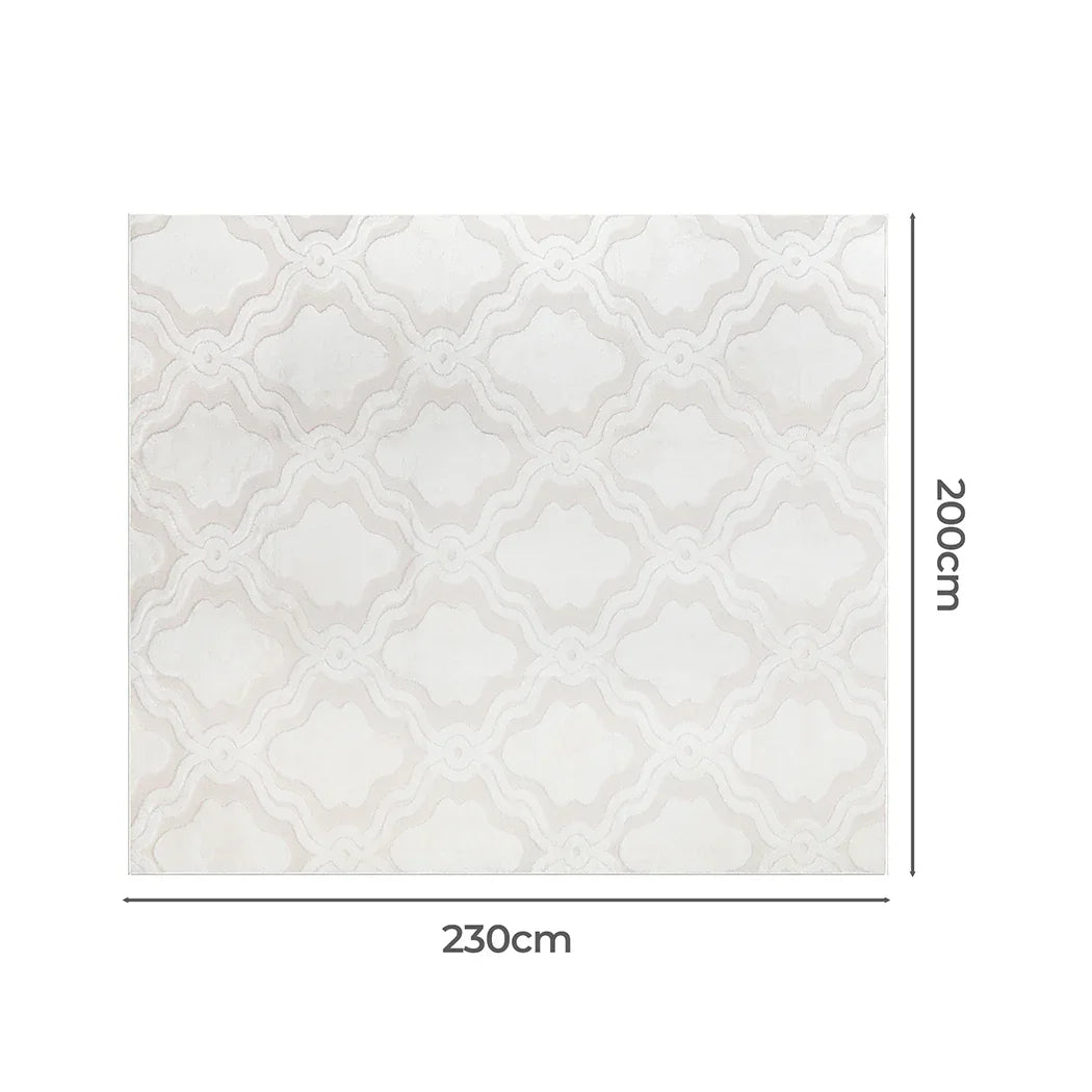 Marlow Floor Rugs Soft Shaggy 10mm Pile 200x230-2018816815475593218