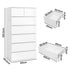 Levede Tall Storage Cabinet 7 Drawer Dresser Bedroom Storage Cupboard Tallboy-2061251857237544962
