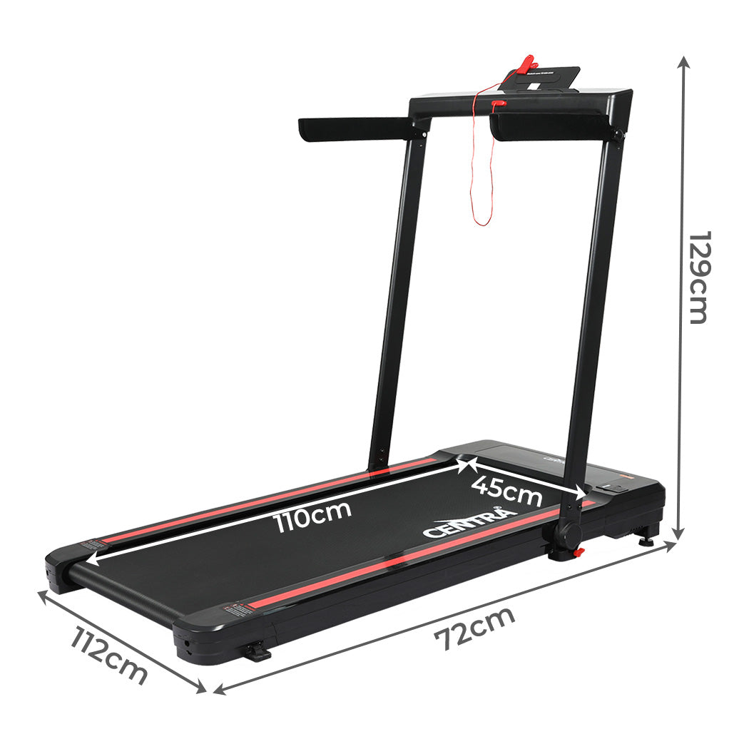 Treadmill Electric Walking Pad Remote Control Automatic Incline Fitness