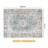 Marlow Floor Rug Short Pile Washable Vintage Carpet Soft Plush Non Slip 160x120-2018816742326931458