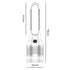 Spector Bladeless Fan Cooler & Heater & Purifying air-2018816883171659778