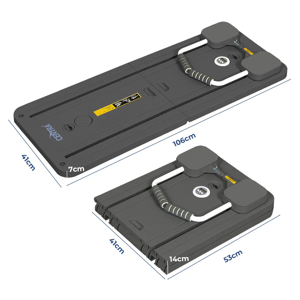 Centra Multifunctional Fitness Abdominal Board Grey-2018816779614294018
