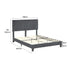 Levede Bed Frame Queen Size Mattress Grey-2018816929078317058
