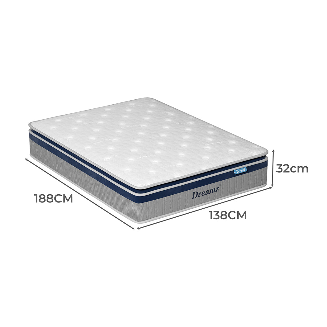 DreamZ Spring Mattress Pillow Top All Sizes  32CM-1894516719347699714
