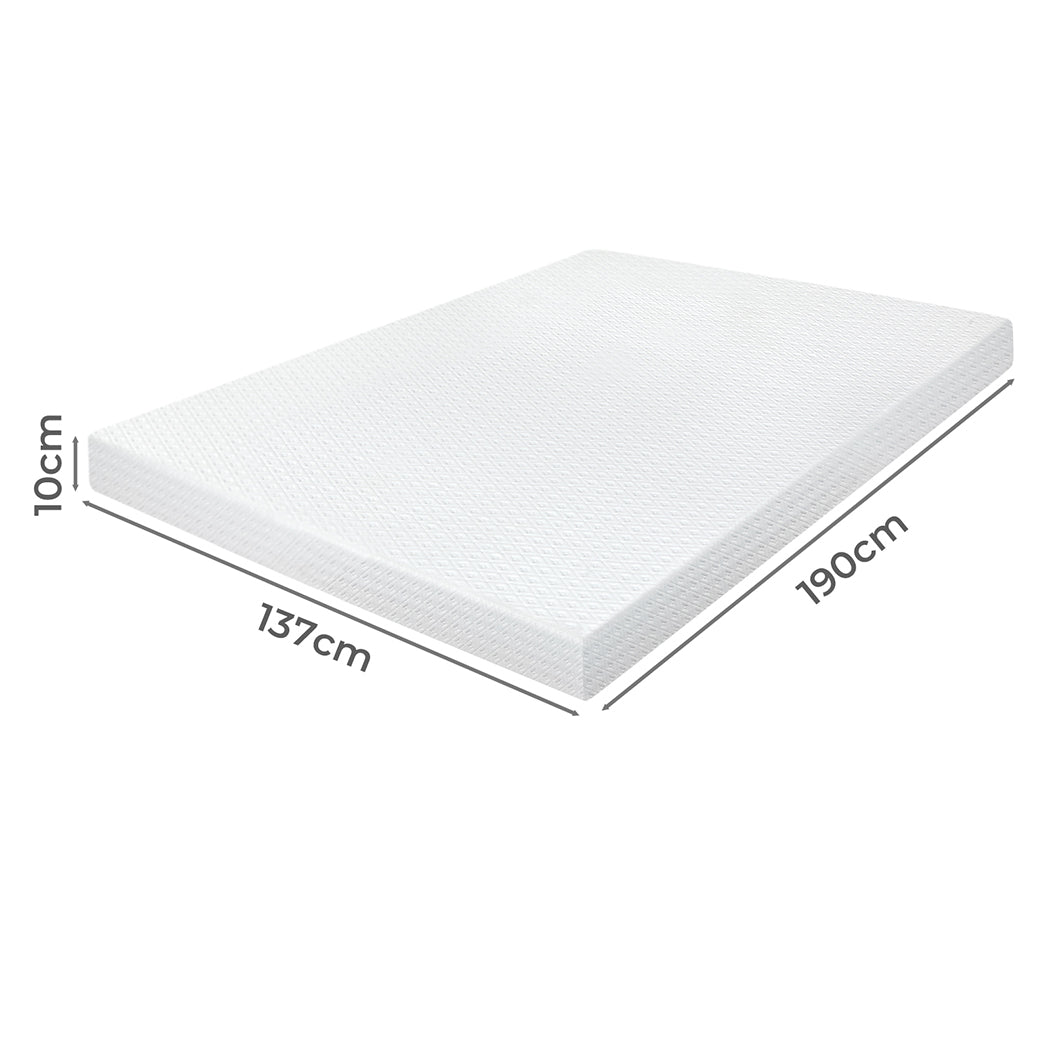 Dreamz Dual-Layer Memory Foam Mattress Topper 10cm-2050056832466161666