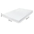 Dreamz Dual-Layer Memory Foam Mattress Topper 10cm-2050056832466161666