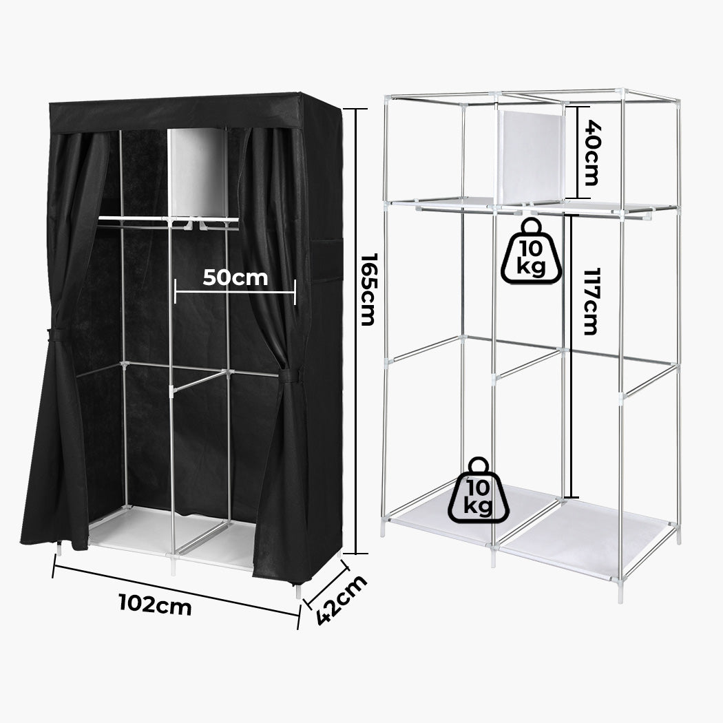 Levede Portable Closet Wardrobe Organizers 102CM-1937319818889924610