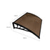 Mountview Window Door Awning Outdoor 1M X 1.5M Brown 1x1.5M-1942353016883646466
