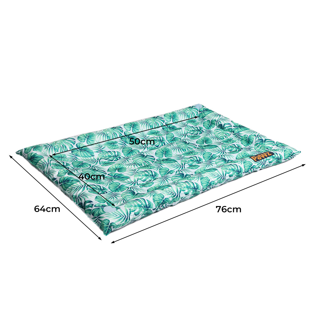 PaWz Pet Cool Gel Mat Cat Bed Dog Bolster M Medium-2029387225569038338