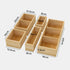 Toque Bamboo Drawer Organizer Multi-Use Storage Box-2029387215821475842
