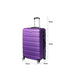 Slimbridge 28" Luggage Case Suitcase Purple 28 inch-1864184367069401090