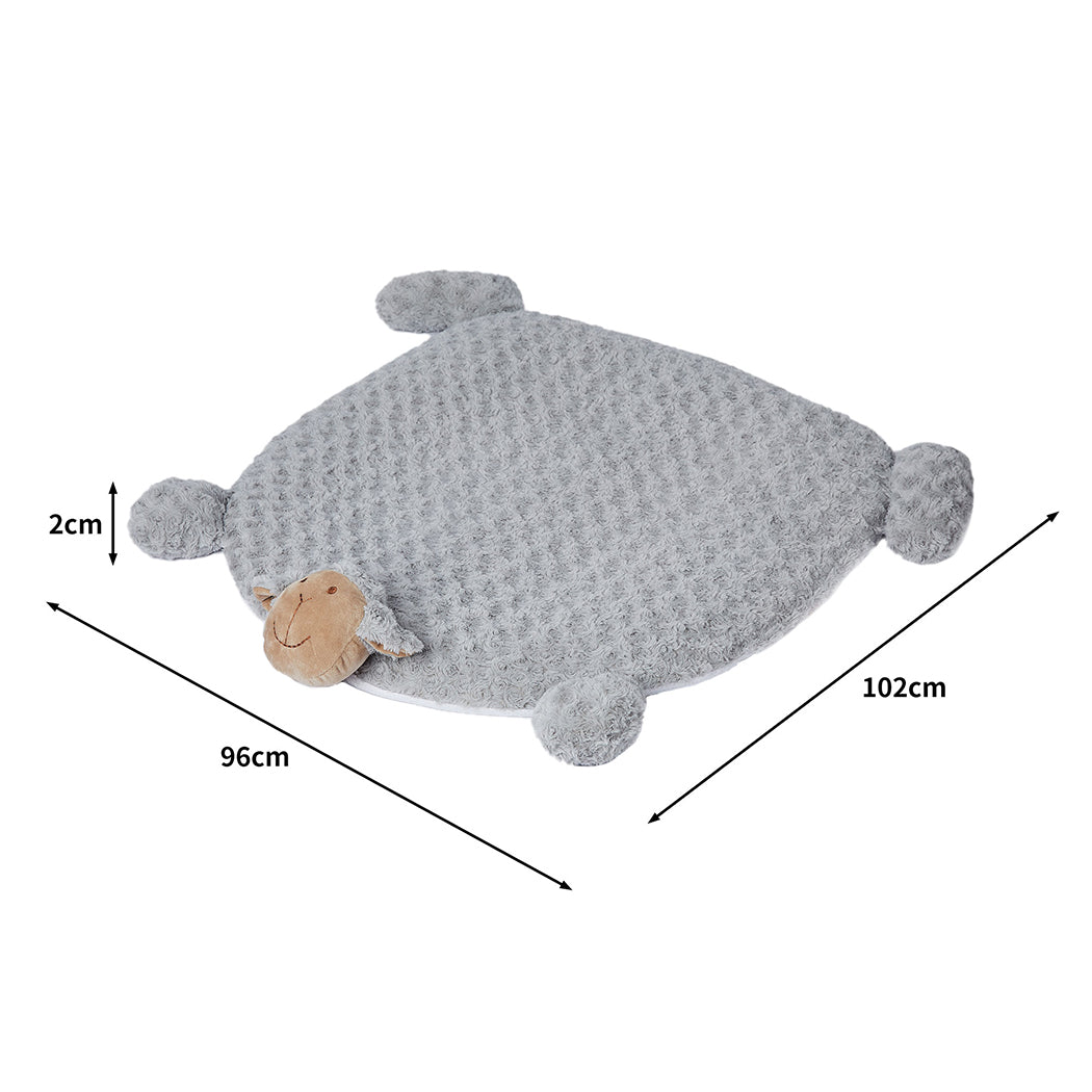 PaWz Pet Bed Cat Calming Beds Dog Squeaky L Grey Large-2018816685057904642