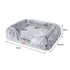 PaWz Pet Bed Orthopedic Sofa Dog Beds L Large-2065254558216622082