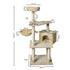 PaWz Cat Tree Toy Scratching Post Scratcher Beige-2018816732080246786
