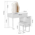 Levede Dressing Table Stool Set with Mirror Led-2029387202596835330
