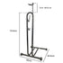 Monvelo Bicycle Rack Stand Floor Parking 3-in-1 Upright Bike Storage Indoor-2050059019300769794