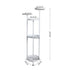 Levede Plant Stand Outdoor Indoor Flower White Medium-2006732929799163906