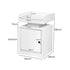 Levede Bedside Table USB Charger Outlet RGB White-2006732842117238786
