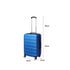 Slimbridge 20" Carry On Luggage Case Blue 20 inch-1864184364179525634
