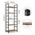 Levede 5-Tier Industrial Bookshelf Bookcase 157.5cm-2018816805212131330