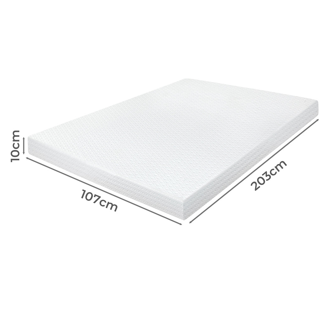 Dreamz Dual-Layer Memory Foam Mattress Topper 10cm-2050056832826871810