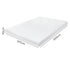 Dreamz Dual-Layer Memory Foam Mattress Topper 10cm-2050056832826871810