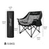 Levede Folding Camping Chair Extra Large Outdoor Portable Fishing Travel Seat-2050056782147096578