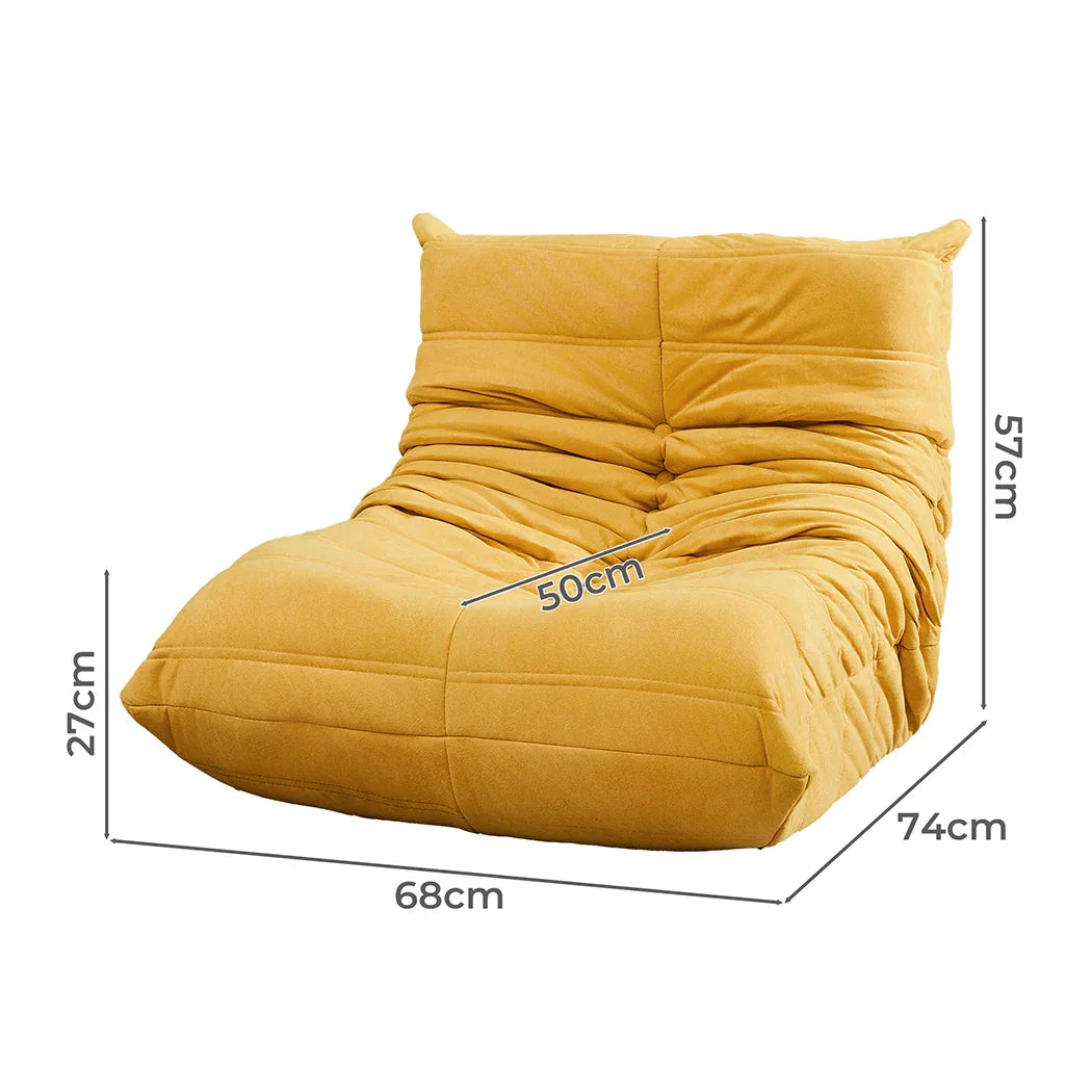 Levede Kids Floor Chair Foam Sofa Replica Single Lazy Recliner Children Couch-2018816930072367106