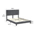 Levede Bed Frame Queen Size Mattress Grey-1942353318898700290