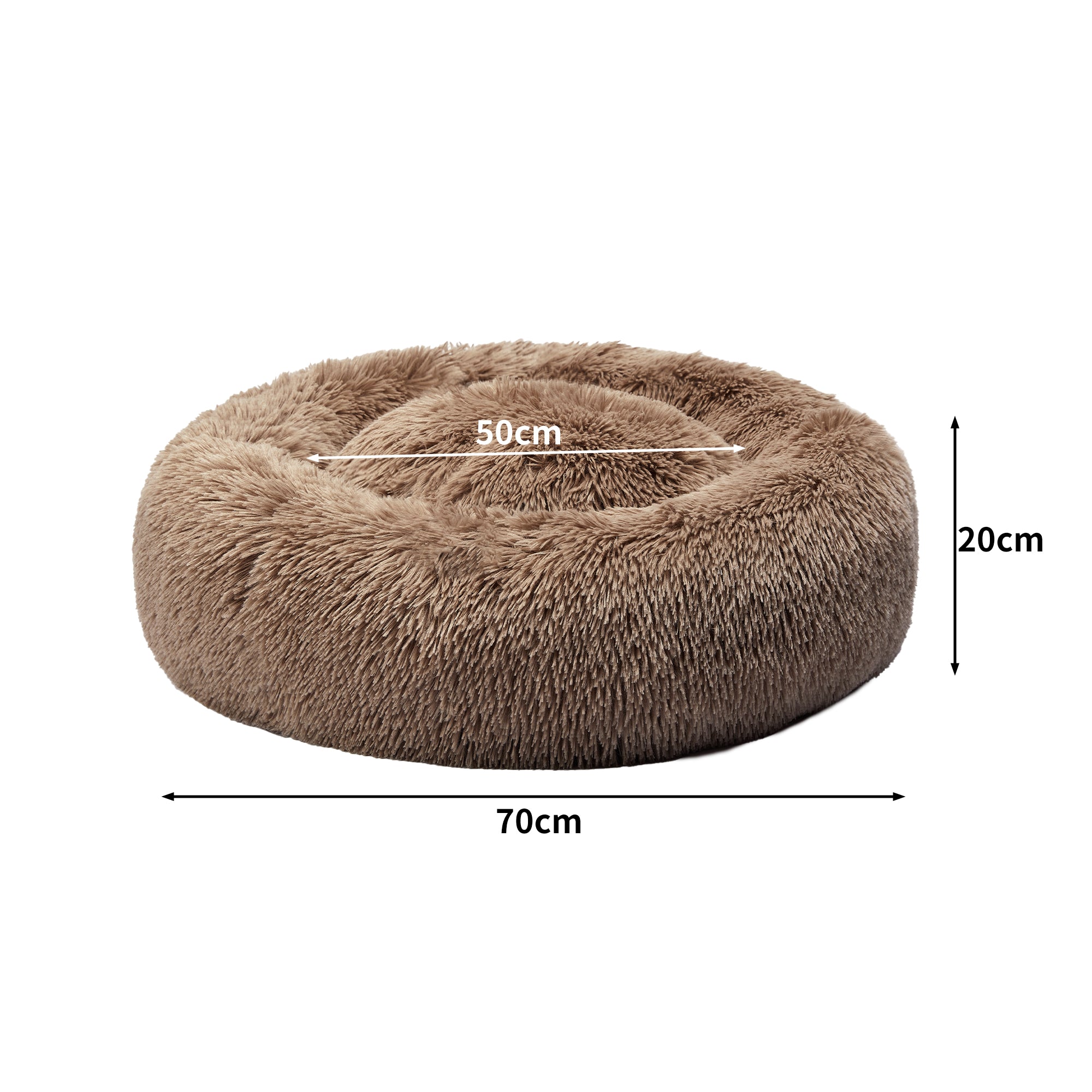 PaWz Pet Bed Mattress Dog Beds Bedding L Brown Large-2029387264936775682