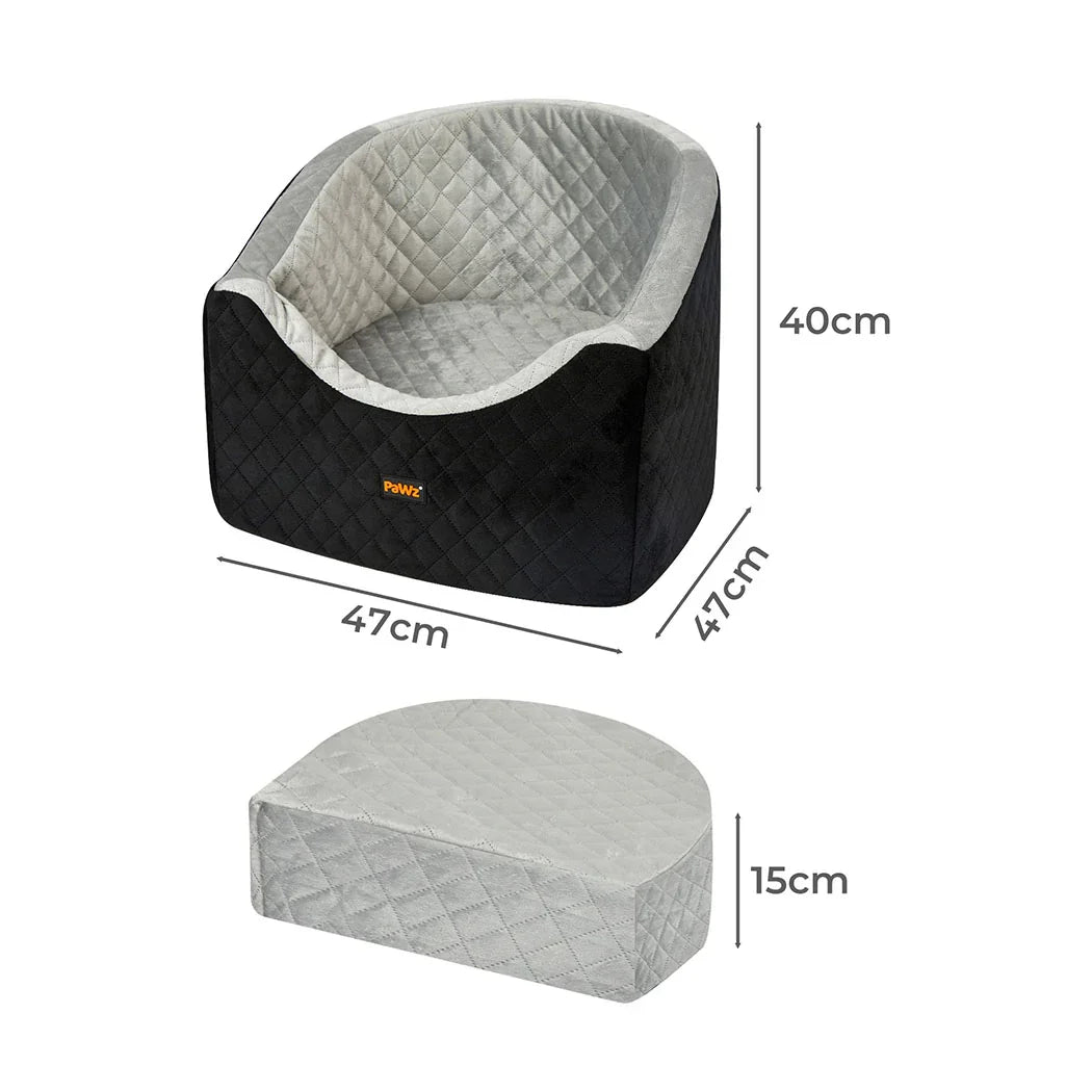 Pawz Dog Car Booster Seat Belt Pet Safe Protector Travel Bed-2006732693995393026