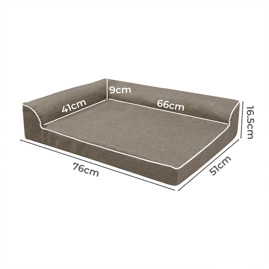 Pawz Orthopedic Dog Bed M Coffee-1894516775371018242