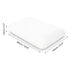 Dreamz Memory Foam Orthopaedic Pillow Neck Pain Side Stomach Back Sleeper 1 Pack-2050056763713130498