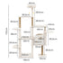 Pawz Cat Tree Tower Large Scratcher Condo House 172cm-1937319822299893762