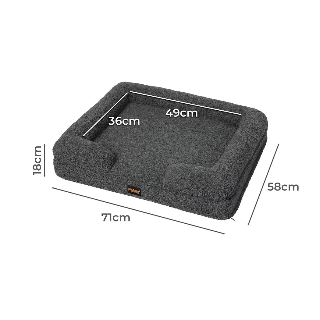 PaWz Memory Foam Pet Sofa Bed-2018816807254757378