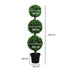 Lambu Artificial Triple Ball Boxwood Trees-2006732894076276738