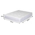 Dreamz Mattress Protector Luxury Topper Double-2065254526755147778