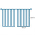 Marlow 2XBlockout Curtains Chenille 180x250 Blue CD1016-180x250-DG-2065254607109623810
